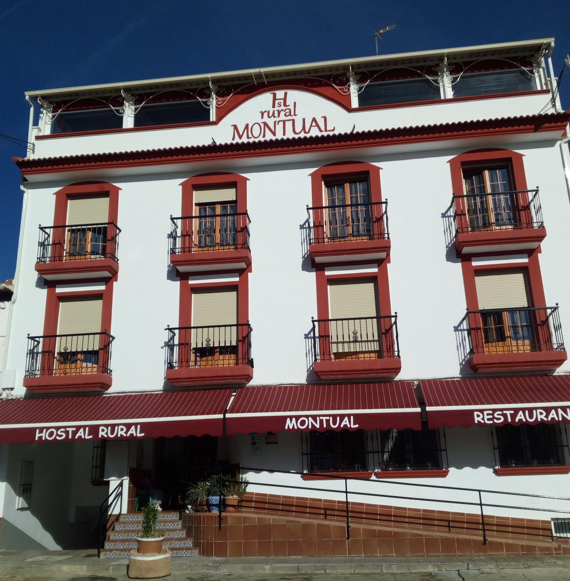 Hostal Rural Montual Los Banos  Bagian luar foto